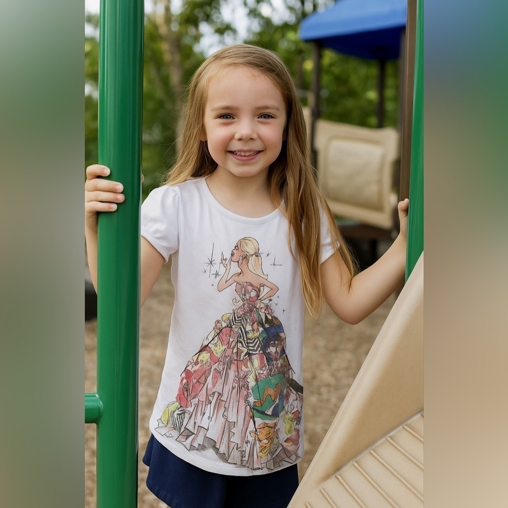 GapKids size large Barbie front short sleeve